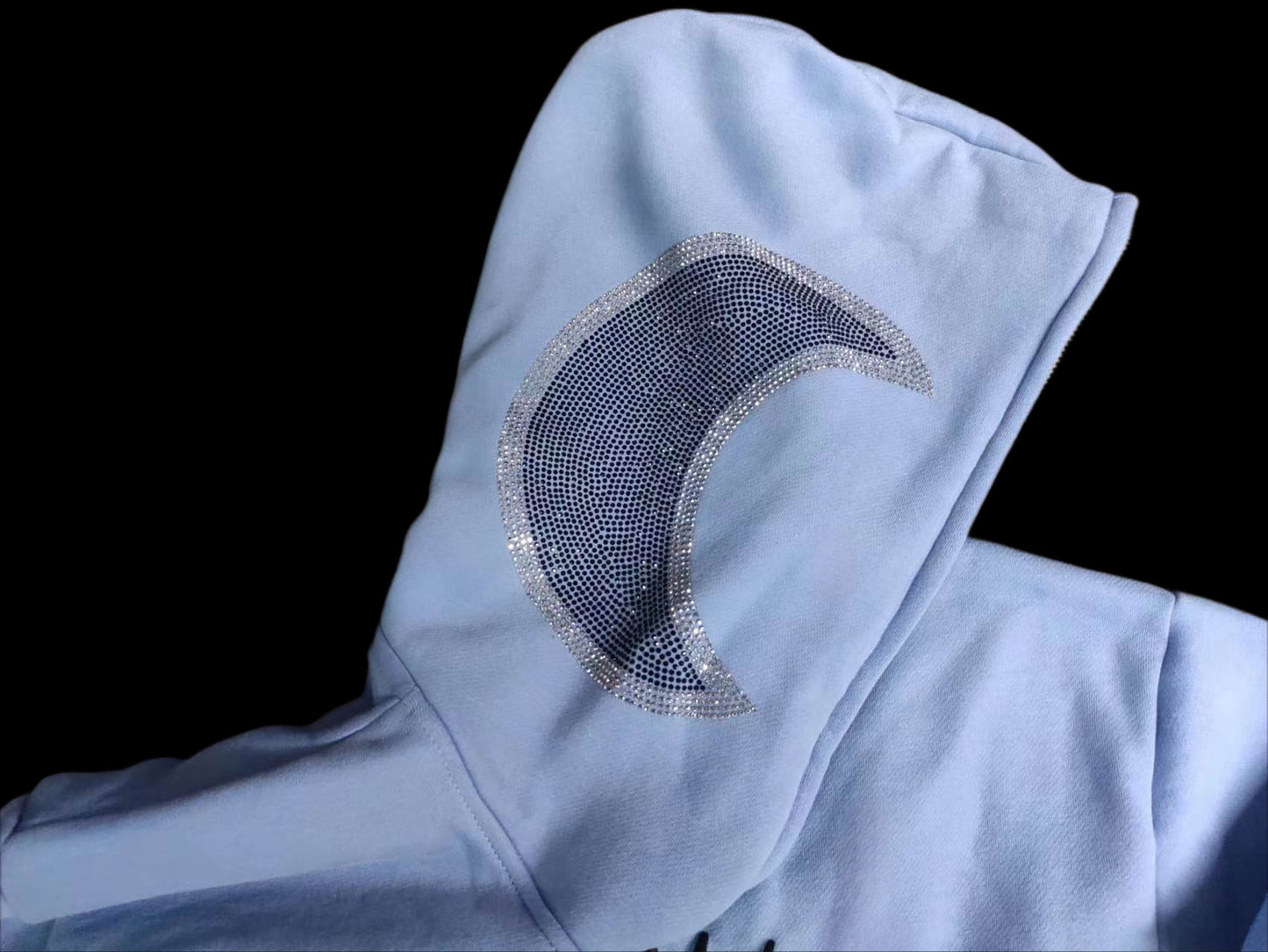 UNC Blue Full-Zip Hoodie