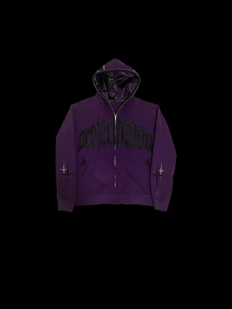 Purp Grape Full-Zip Hoodie